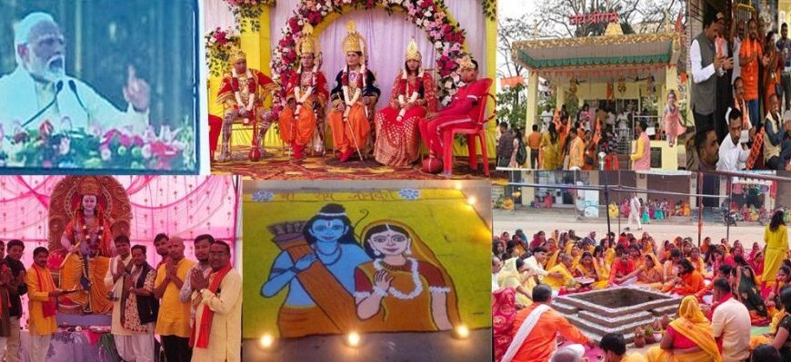 नवा रायपुर में रामलला की प्राण प्रतिष्ठा को लेकर लोगों में देखा गया भारी उत्साह