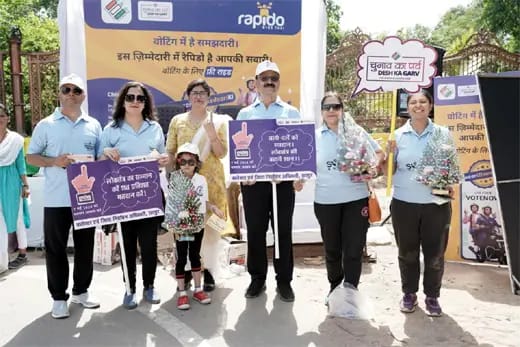 रैपिडो और रायपुर ज़िला चुनाव कार्यालय की पहल मतदाताओं को प्रदान करेगी परिवहन सेवाएं