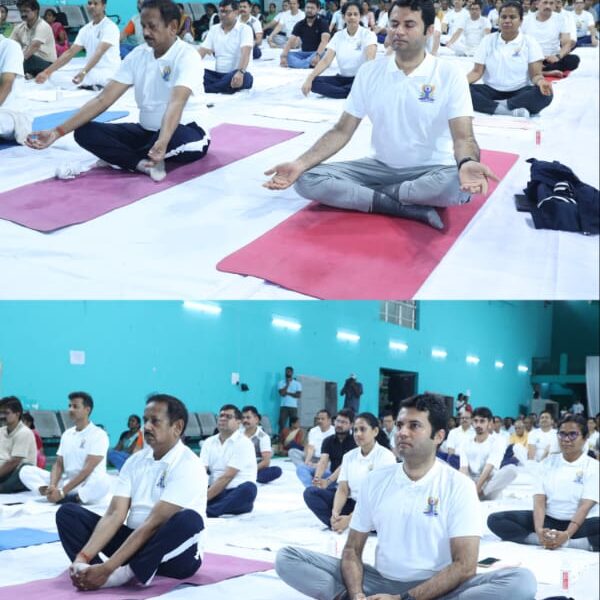 स्वस्थ तन मन के लिए योगाभ्यास की हमारी प्राचीन विरासत को आज पूरी दुनिया अपना रही – राज्यसभा सांसद देवेन्द्र प्रताप सिंह