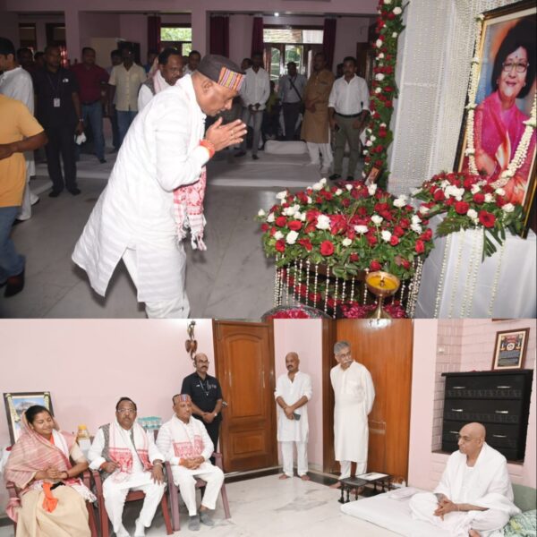 मुख्यमंत्री श्री साय ने स्वर्गीय इंदिरा सिंह को दी श्रद्धांजलि
