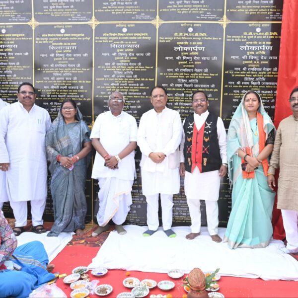 मुख्यमंत्री श्री साय ने बलरामपुर-रामानुजगंज जिले में 192.60 करोड़ रूपए की लागत के 108 कार्यों का किया लोकार्पण-भूमिपूजन