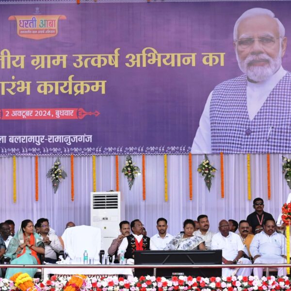 महात्मा गांधी के सपनों को पूरा कर रहे हैं प्रधानमंत्री: मुख्यमंत्री विष्णुदेव साय