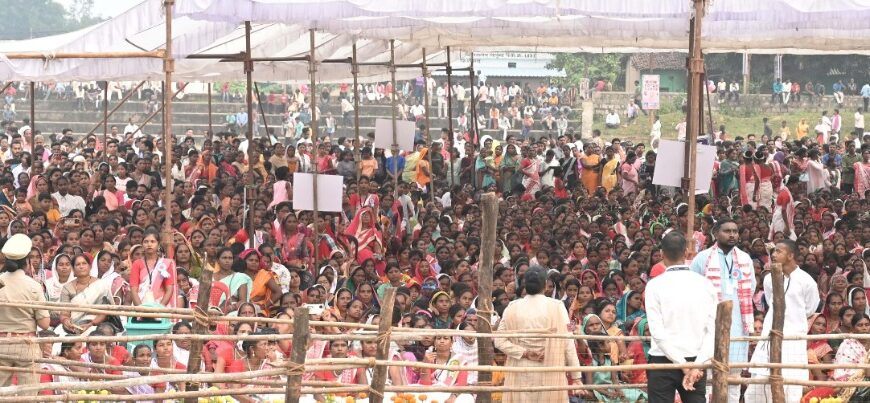 लैलूंगा में उरांव समाज के करमा महोत्सव में शामिल हुए मुख्यमंत्री विष्णु देव साय