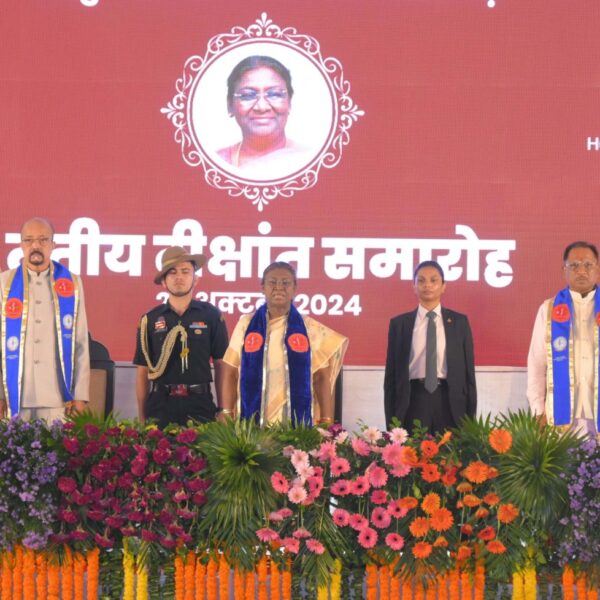 नया भारत विश्व में अपना उचित स्थान पाने के लिए आगे बढ़ रहा है: राष्ट्रपति द्रौपदी मुर्मु