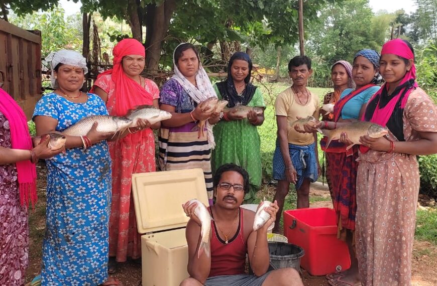 सफलता की कहानी- मछली पालन से श्री गणेश महिला स्व सहायता समूह की आर्थिक एवं सामाजिक स्थिति हुई मजबूत