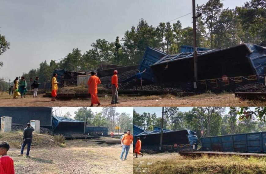 मालगाड़ी के इंजन सहित 23 डिब्बे पटरी से उतरे, रेलवे में मचा हड़कंप, इन ट्रेनों के बदले रूट…