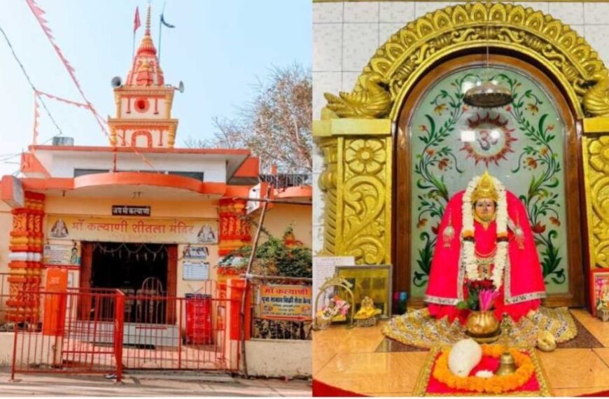 शीतला मंदिर में चोरी, दानपेटी और सोने का हार ले गए चोर, CCTV फुटेज आया सामने