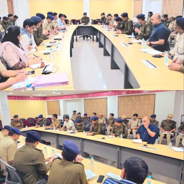 रायपुर SSP संतोष सिंह ने ली देर रात अपराध समीक्षा बैठक, अपराधियों पर कठोर कार्रवाई के दिए निर्देश