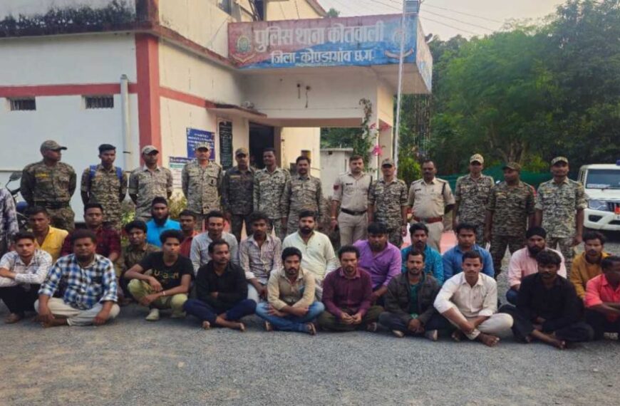 बढ़ते अपराधों पर पुलिस की कड़ी कार्रवाई, 23 संदिग्धों को भेजा जेल