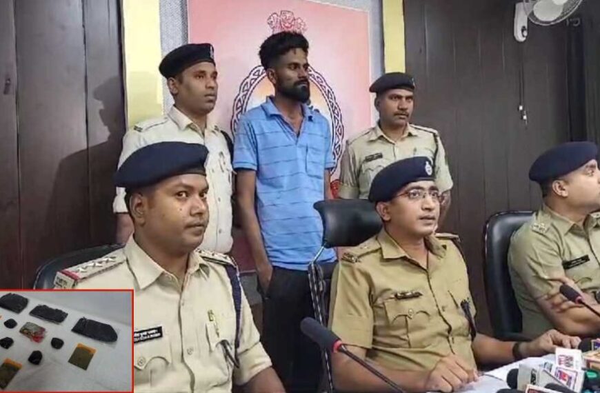 नशे के कारोबार के खिलाफ पुलिस की बड़ी कार्रवाई, ट्रक से 20 लाख की अफीम के साथ आरोपी गिरफ्तार