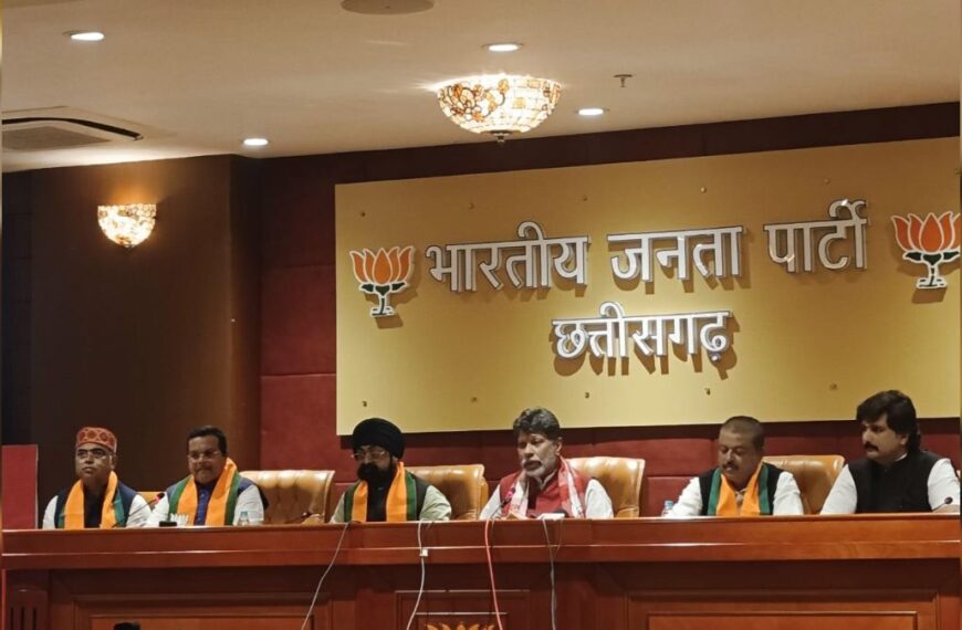 नगरीय निकाय चुनाव 2025: 10 नगर निगमों में BJP ने किया प्रत्याशियों का ऐलान, रायपुर से मीनल चौबे, जानिए अन्य निगमों के उम्मीदवार के नाम…