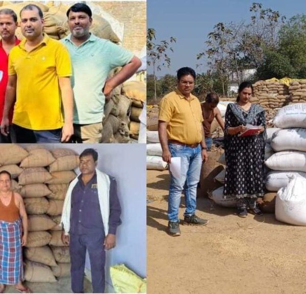 अवैध धान संग्रहण पर कार्रवाई जारी, सत्यापन में मिलान नहीं होने पर 1.46 करोड़ के धान का कराया गया रकबा समर्पण