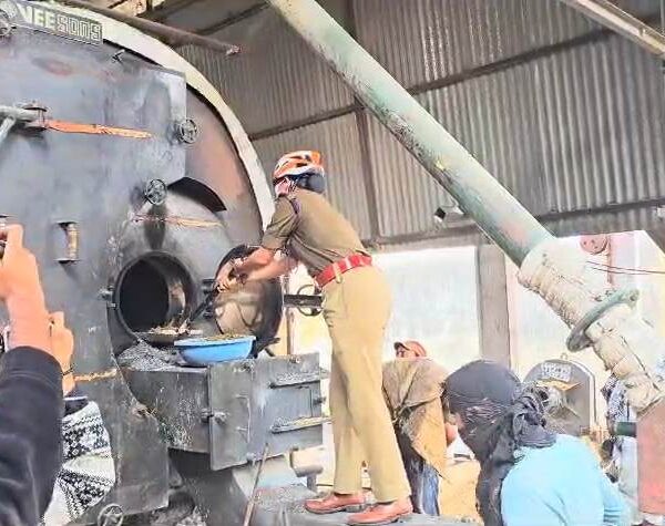 पुलिस ने नष्ट किया 346 किलो गांजा, जीपीएम एसपी की मौजूदगी में ड्रग डिस्पोजल कमिटी ने किया नष्टीकरण