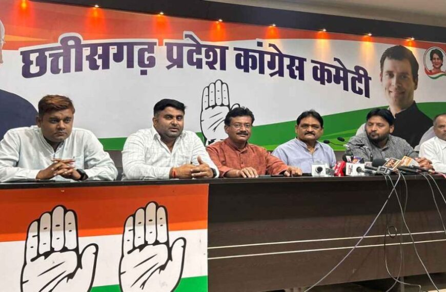 निकाय चुनाव पर कांग्रेस की PC : सुशील आनंद का आरोप – पंडरिया में BJP विधायक भावना बोहरा के संरक्षण में बांटा गया पैसा-शराब