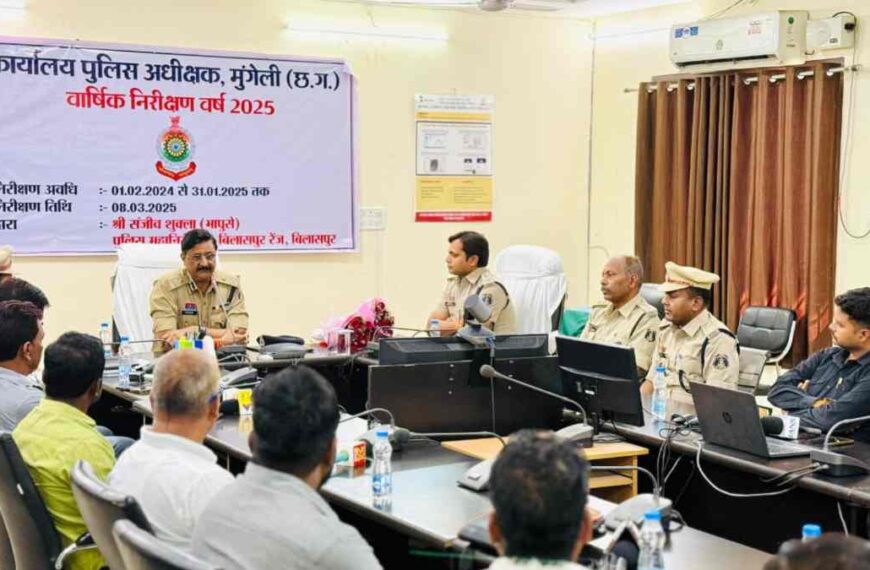 आईजी की पुलिस अफसरों को दो टूक : आम जनता से पुलिस का व्यवहार बेहतर हो, दुर्व्यवहार की शिकायत कतई बर्दाश्त नहीं, लापरवाह पुलिस कर्मियों पर होगी सख्त कार्रवाई