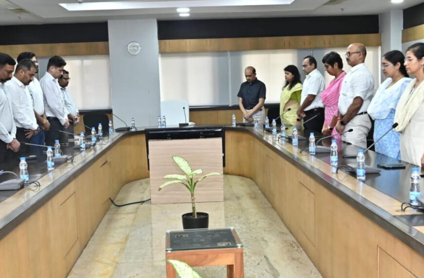 के. आर. पिस्दा को आईएएस ऑफिसर्स एसोसिएशन ने दी श्रद्धांजलि