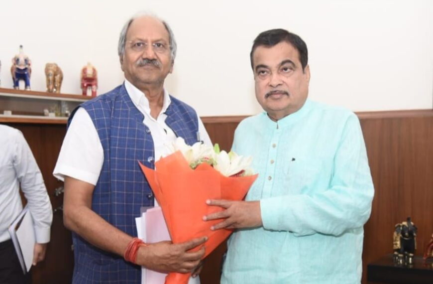 सांसद बृजमोहन अग्रवाल ने केंद्रीय मंत्रियों से मुलाकात कर रखी सड़क और हवाई कनेक्टिविटी से जुड़ी कई अहम मांगें