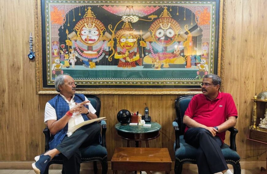 छत्तीसगढ़ के विकास के लिए सांसद बृजमोहन अग्रवाल ने की केंद्रीय मंत्रियों से महत्वपूर्ण भेंट