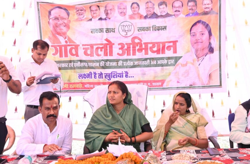 कैबिनेट मंत्री लक्ष्मी राजवाड़े का ‘गांव चलो, बस्ती चलो’ दौरा: आमजन की समस्याएं सुनीं, लापरवाह अधिकारियों को लगाई फटकार…