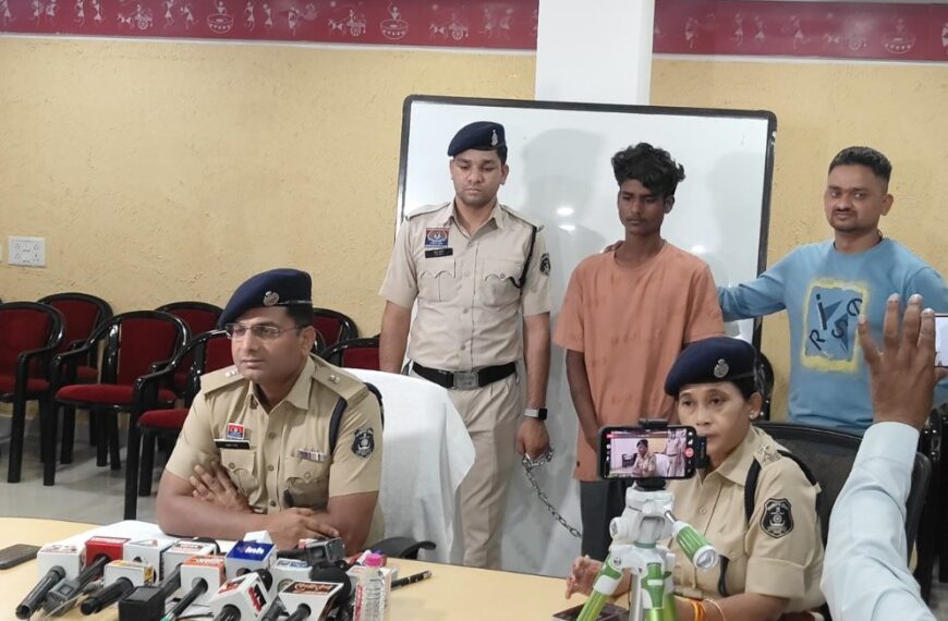 मामूली विवाद में युवक ने शख्स पर चाकू से किया ताबड़तोड़ हमला, चंद घंटों के भीतर आरोपी गिरफ्तार