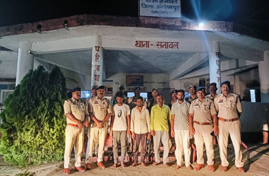 अवैध रेत खनन मामले में पुलिस की बड़ी कार्रवाई : आरक्षक की हत्या में शामिल 4 आरोपी झारखंड से गिरफ्तार