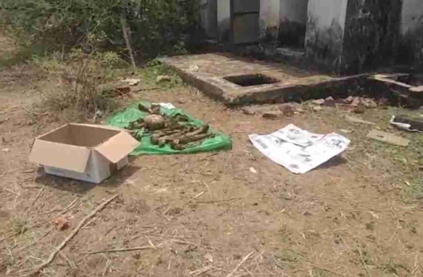 गोदाम के पीछे सेप्टिक टैंक में मिला 5 साल पुराना नरकंकाल, DNA टेस्ट के लिए भेजा गया रायपुर