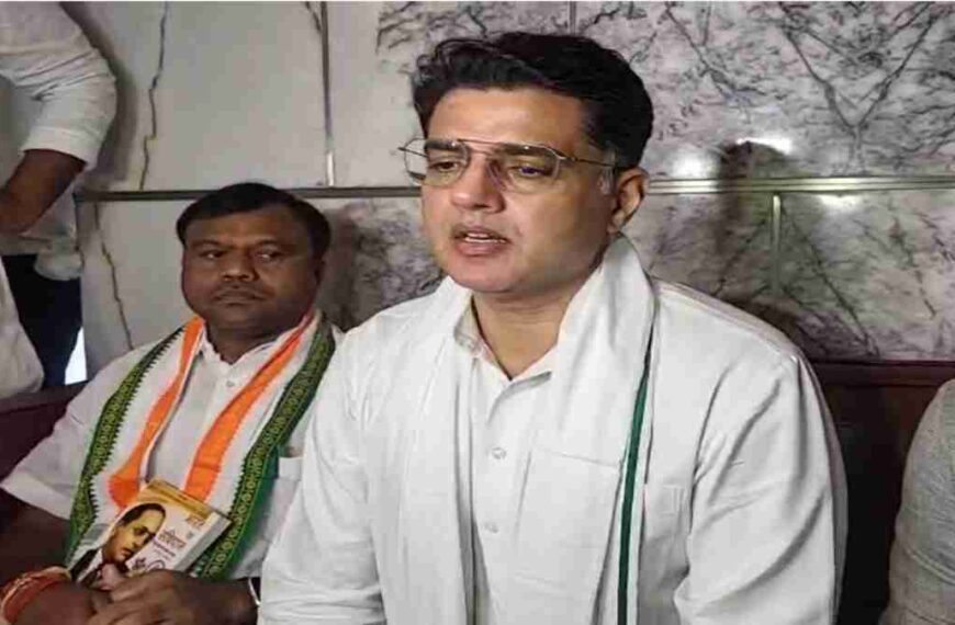 ऑपरेशन सिंदूर पर सचिन पायलट का बड़ा बयान, कहा – दो पक्षीय मामले में पंचायती क्यों? अमेरिका के आश्वासन के भरोसे युद्धविराम का निर्णय सही नहीं