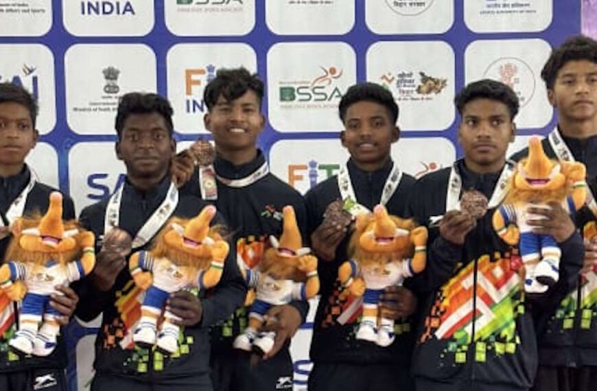 7वां खेलो इंडिया यूथ गेम्स: मलखंब में छत्तीसगढ़ ने युवाओं ने दिखाया दम, व्यक्तिगत चैम्पियनशिप में जीते एक रजत और 4 कांस्य पदक