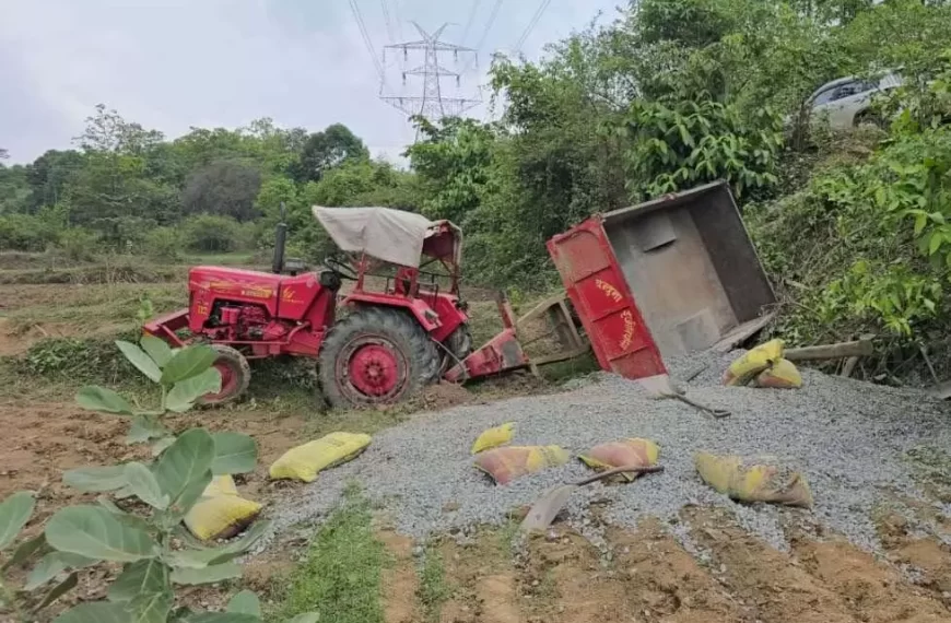 सिसरिंगा घाटी में दर्दनाक सड़क हादसा, दो मजदूरों की मौके पर मौत, ट्रैक्टर चालक फरार