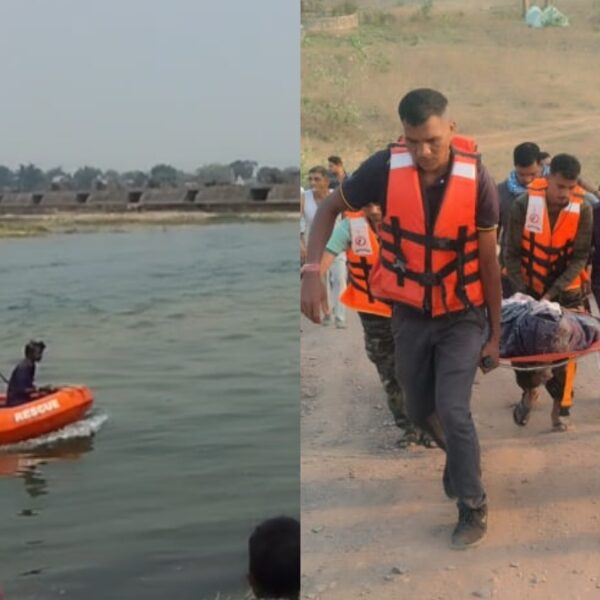 एनीकट में डूबे युवक की 22 घंटे बाद मिली लाश, नहाने के दौरान हुआ था हादसा