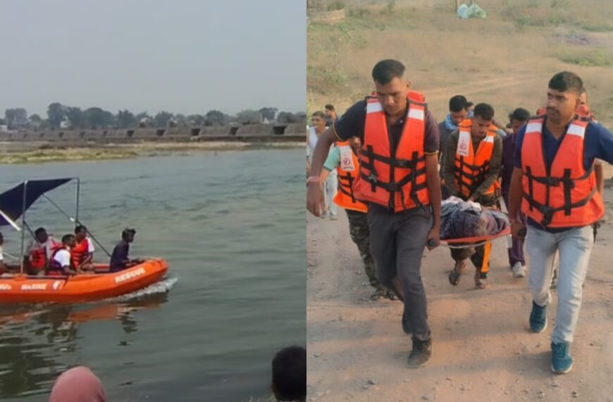 एनीकट में डूबे युवक की 22 घंटे बाद मिली लाश, नहाने के दौरान हुआ था हादसा