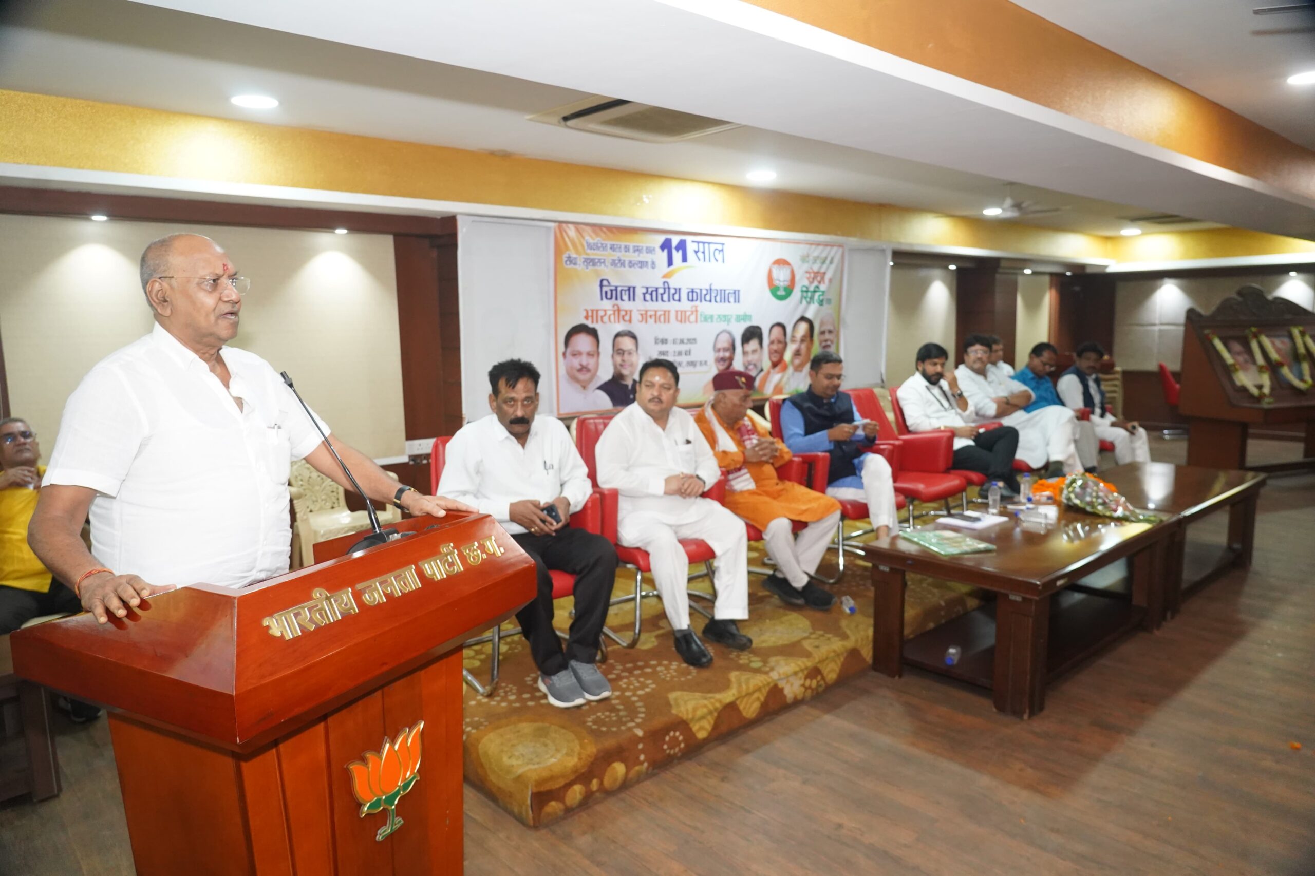 “संकल्प से सिद्धि तक” एक भारत, श्रेष्ठ भारत के निर्माण को समर्पित अभियान: सांसद बृजमोहन अग्रवाल