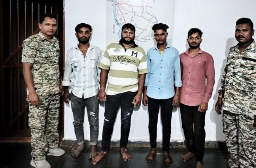 अवैध खनन की कवरेज करने पहुंचे पत्रकारों पर हमला करने वालों के खिलाफ बड़ा एक्शन, पुलिस ने 4 आरोपियों को किया गिरफ्तार