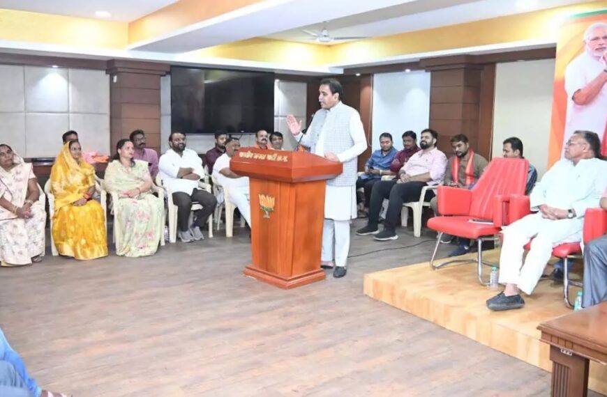 पश्चिम विधानसभा लिखेगा विकास का नया अध्याय: विधायक राजेश मूणत