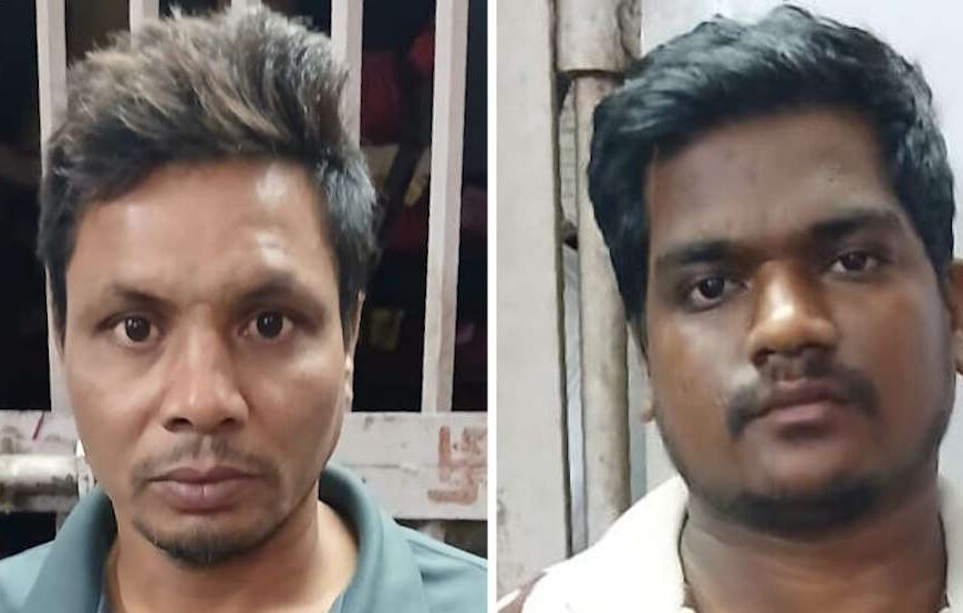 रात के अंधेरे में 8.75 लाख रुपए की लूट के वारदात को दिया अंजाम, पुलिस ने चंद घंटों में आरोपियों को दबोचा