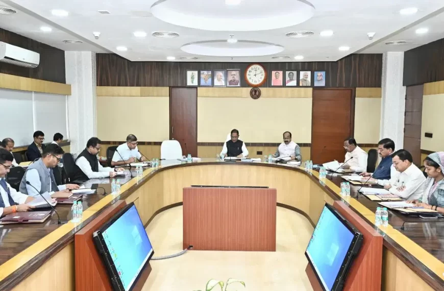 मंत्रालय में विष्णुदेव साय कैबिनेट की बैठक शुरू, इन मुद्दों पर होगी चर्चा