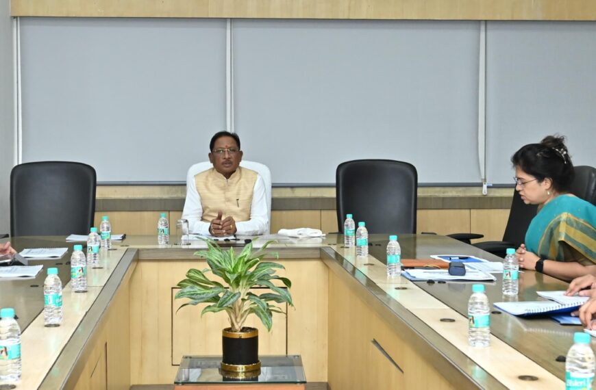 मुख्यमंत्री विष्णु देव साय का विजन – विकसित छत्तीसगढ़ 2047 के लिए डिजिटल क्रांति को नई गति देने पर बल