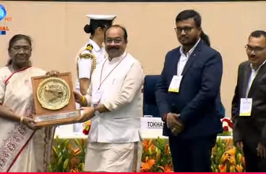 स्वच्छ सर्वेक्षण पुरस्कार समारोह में सम्मिलित हुए डिप्टी सीएम साव, प्रदेश को दी बधाई, सोशल मीडिया पोस्ट पर लिखा “स्वच्छता परमो धर्म: