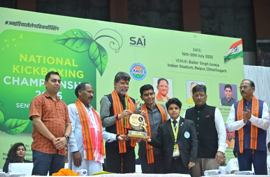 राष्ट्रीय किकबॉक्सिंग प्रतियोगिता का हुआ भव्य शुभारंभ, देशभर के 1500 प्रतिभागी प्रतियोगिता में होंगे शामिल