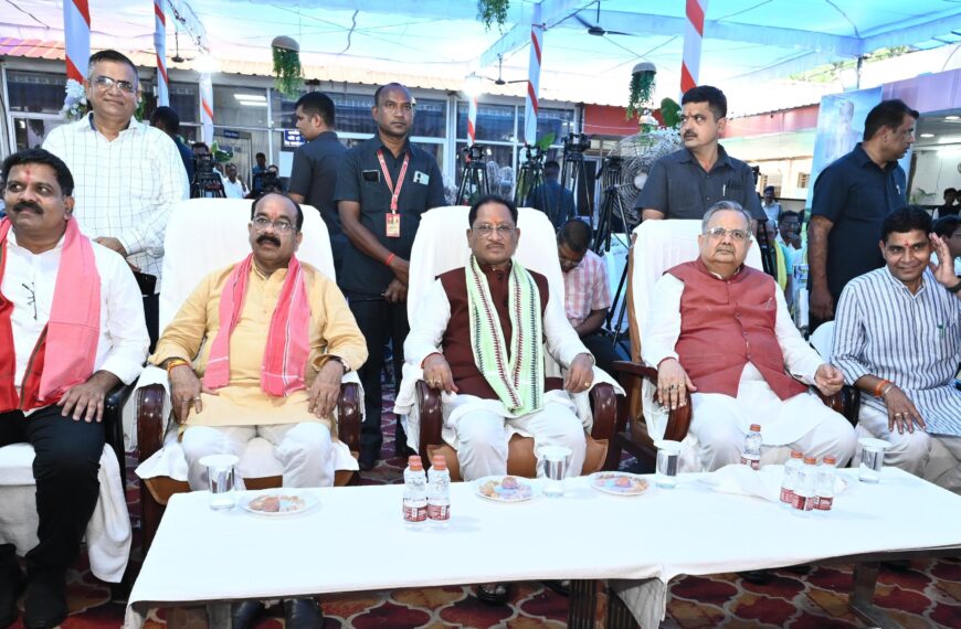 हरेली पर्व हमारी धरती, परिश्रम और परंपरा के प्रति सम्मान का प्रतीक – उपमुख्यमंत्री अरुण साव