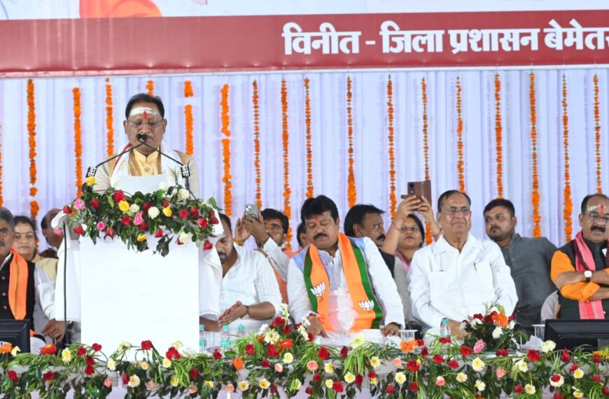 मुख्यमंत्री साय का संकल्प: छत्तीसगढ़ बनेगा देश का मॉडल राज्य