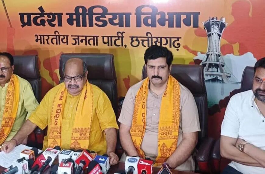 राहुल गांधी का रथयात्रा पर झूठ शर्मनाक – सनातन परंपरा का किया घोर अपमान : पुरंदर मिश्रा