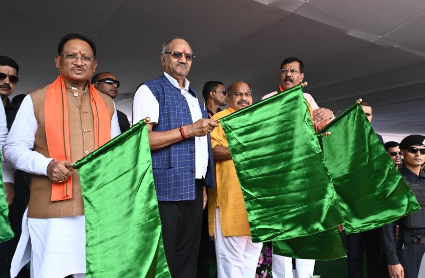 प्रधानमंत्री की विशेष पहल से बस्तर समेत प्रदेश भर में रेल सेवाओं का बढ़ा दायरा : मुख्यमंत्री विष्णुदेव साय