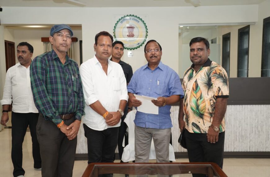 पोला तिहार के अवसर पर कृष्ण मित्र फाउंडेशन द्वारा कल बैल दौड़ प्रतियोगिता आयोजन