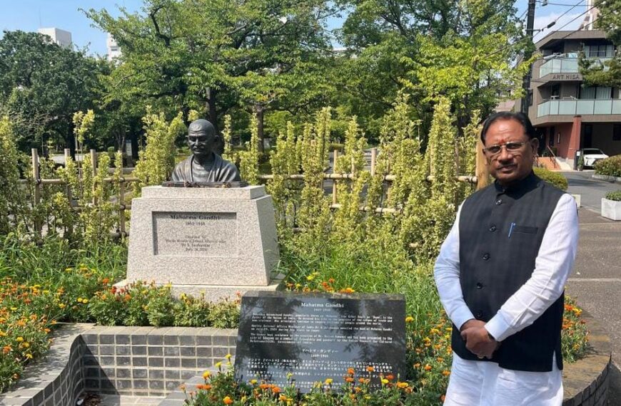 महात्मा गांधी का शांति और सद्भाव का अमर संदेश पूरे विश्व के लिए प्रेरणास्त्रोत – मुख्यमंत्री साय