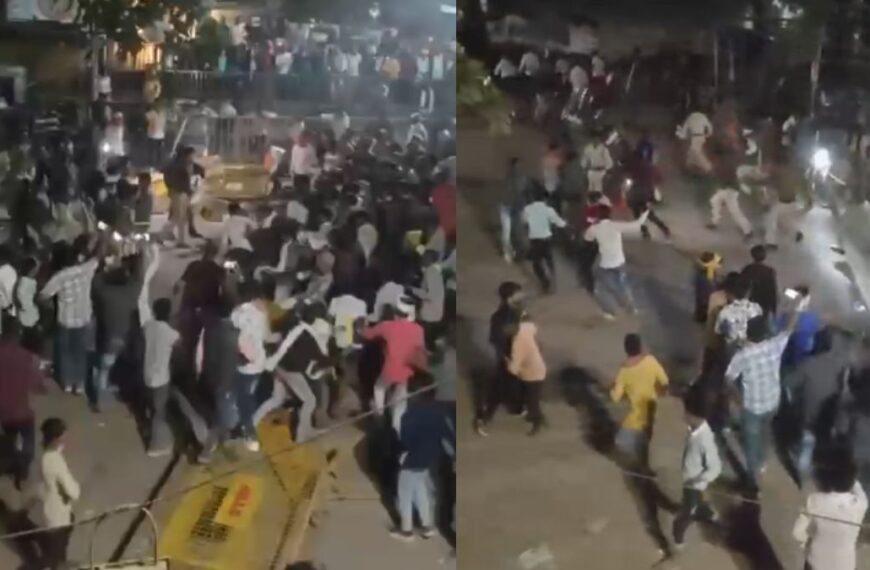 श्री सीमेंट परियोजना का विरोध : प्रदर्शनकारियों ने मुख्यमार्ग किया जाम