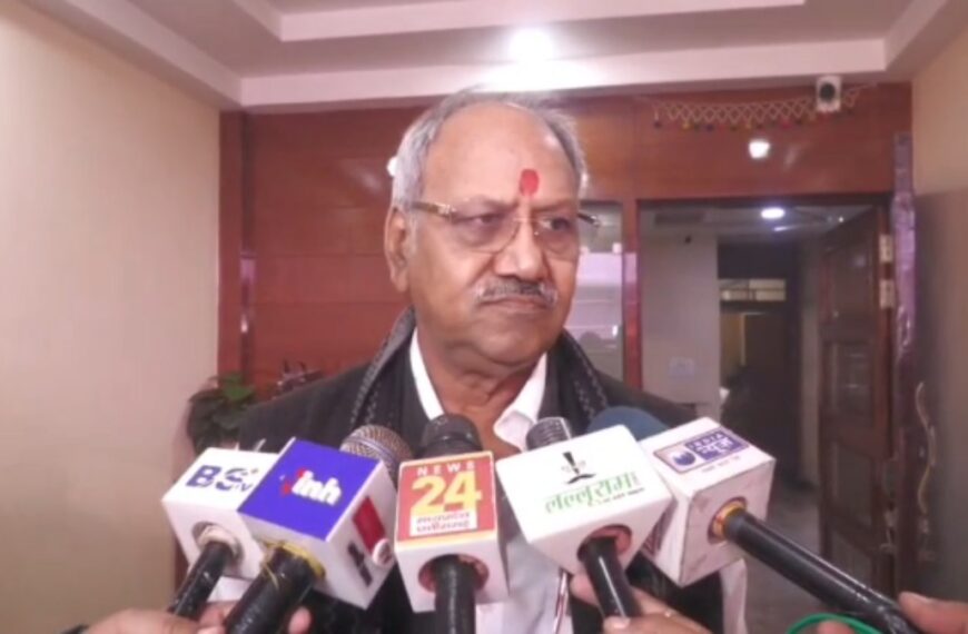 ग्वालियर पहुंचे BJP सांसद बृजमोहन अग्रवाल: छत्तीसगढ़ में बढ़ाई गई जमीनों की कीमत पर दिया बड़ा बयान, कहा-