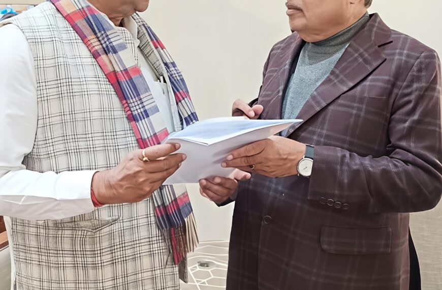 राजधानी में NH-53 रिंग रोड 1 होगी चौड़ी, सांसद बृजमोहन अग्रवाल से मुलाकात के बाद केंद्रीय मंत्री नितिन गडकरी ने दी सहमति