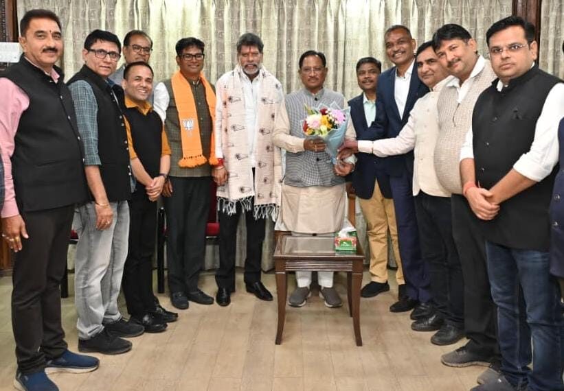 मुख्यमंत्री साय से क्रेडाई और रियल एस्टेट के प्रतिनिधिमंडल ने सौजन्य मुलाकात की