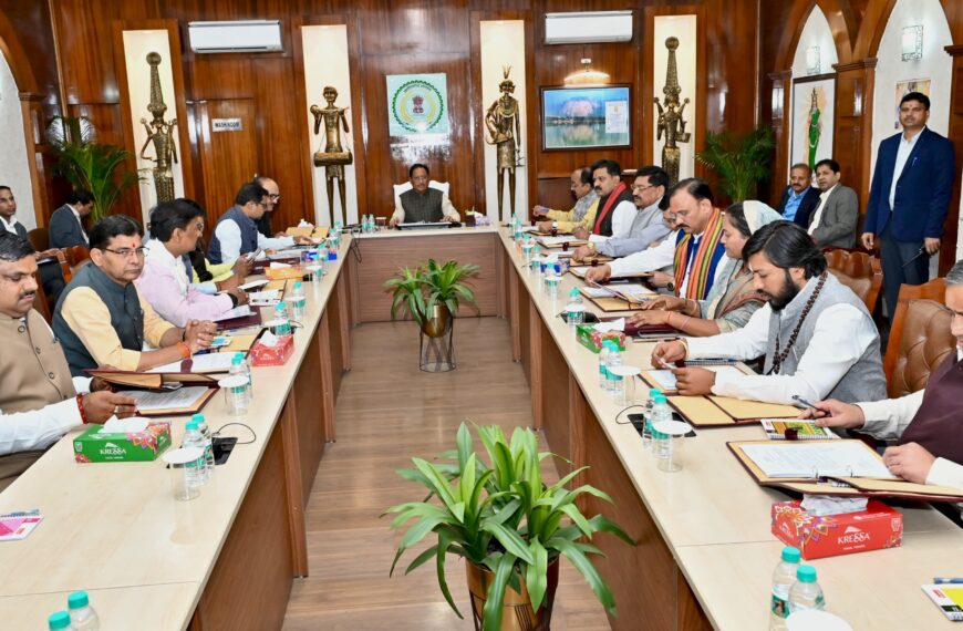 साय कैबिनेट की बैठक खत्म, कई अहम फैसलों पर लगी मुहर